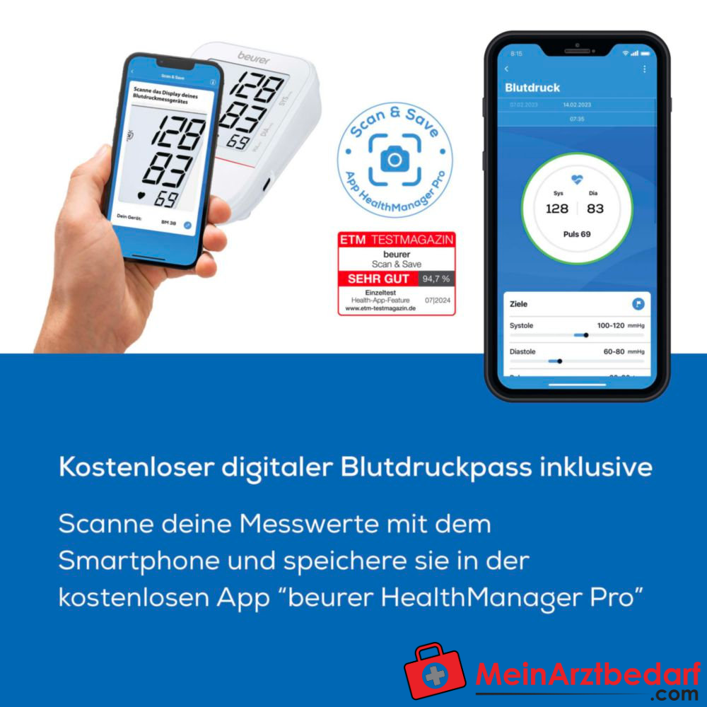Beurer BM 38 bovenarm bloeddrukmeter