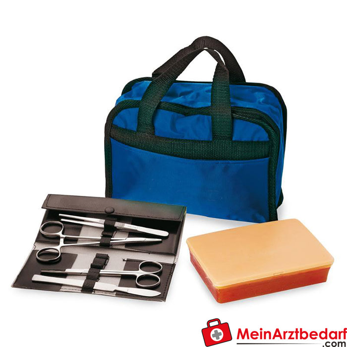 Erler Zimmer Set di trainer per suture cutanee