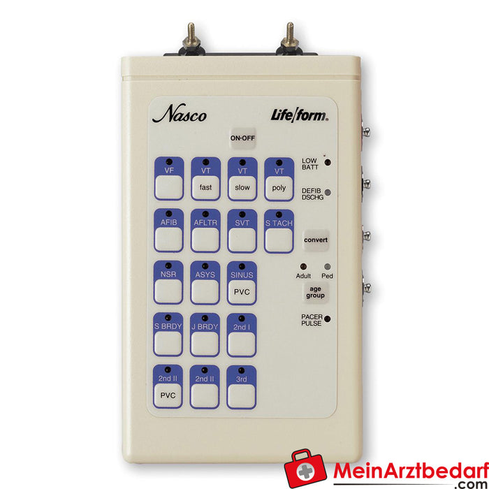 Simulador de ECG interactivo Erler Zimmer para R10052