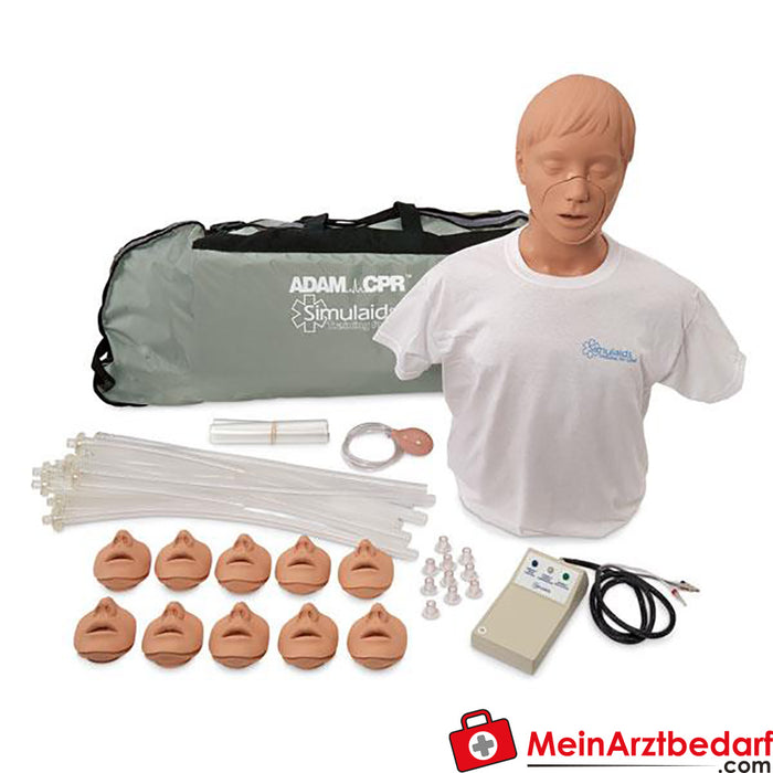 Erler Zimmer CPR practice manikin Adam with light indicator