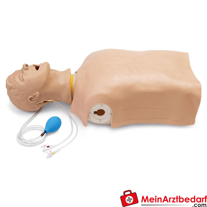 Erler Zimmer Advanced Airway Larry Entrenador para el manejo de las vías respiratorias para adultos Torso