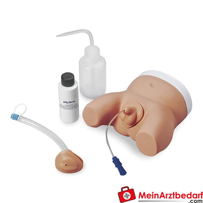 Erler Zimmer Cateterismo em simulador de bebé, masculino e feminino