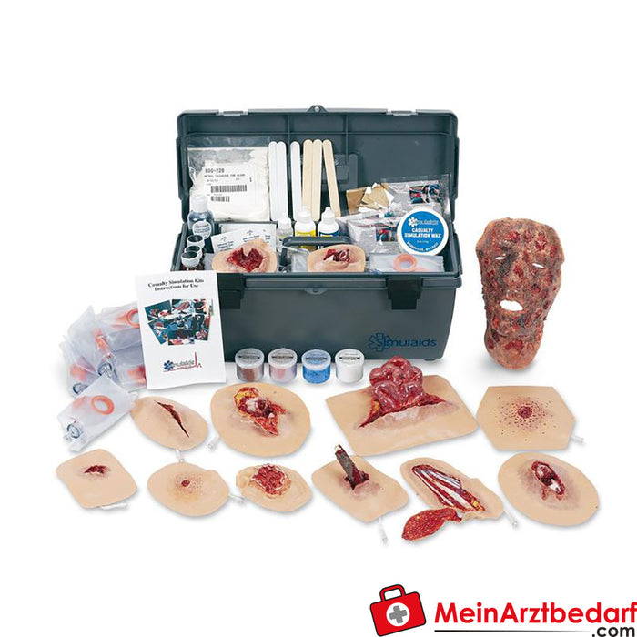 Erler Zimmer Xtreme 2 Trauma Moulage Set