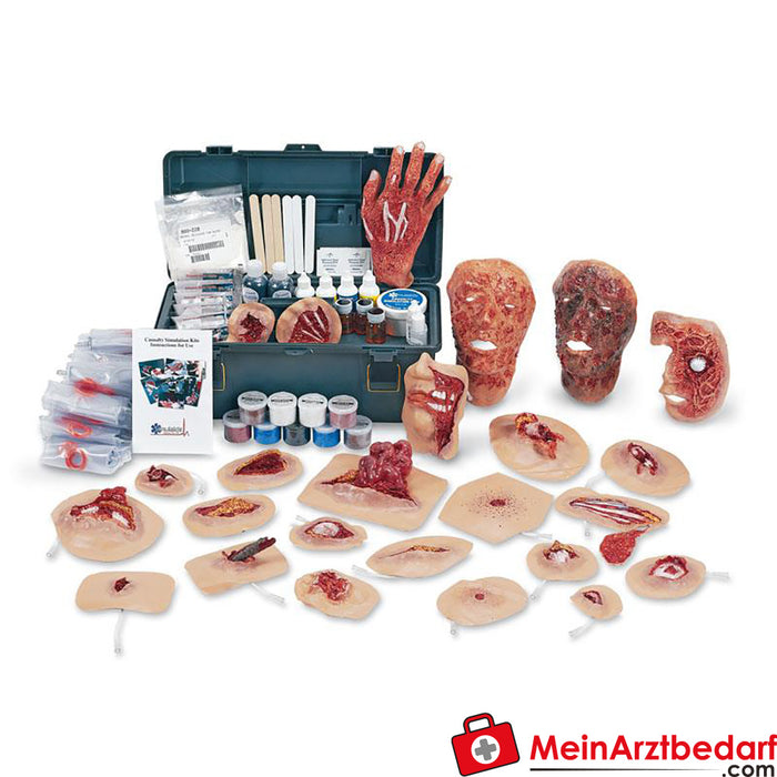 Erler Zimmer Xtreme Trauma Deluxe Moulage Set