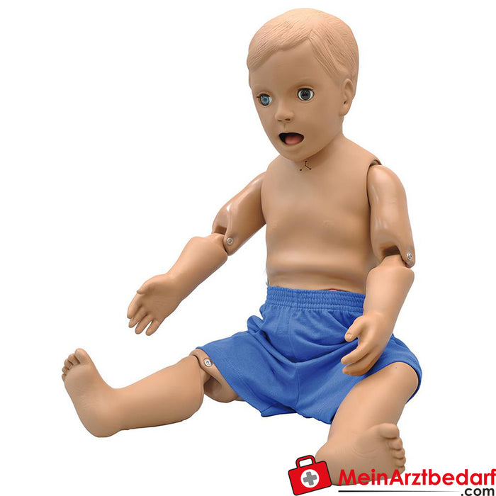 Erler oda emzirme bebeği bir yaşında çocuk