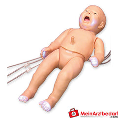 Erler Zimmer Zubehör für Noelle Geburtssimulator mit PEDI Blue Säuglingssimulator.