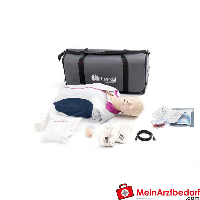 Laerdal Resusci Anne QCPR - defibrylator tułowia AED