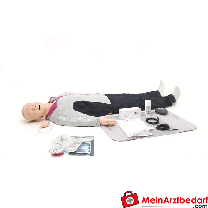 Laerdal Resusci Anne QCPR - Hava yolu başlığına sahip tüm vücut AED