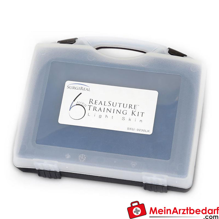 Erler Zimmer Suture training set with 6-layer subcutaneous suture pad