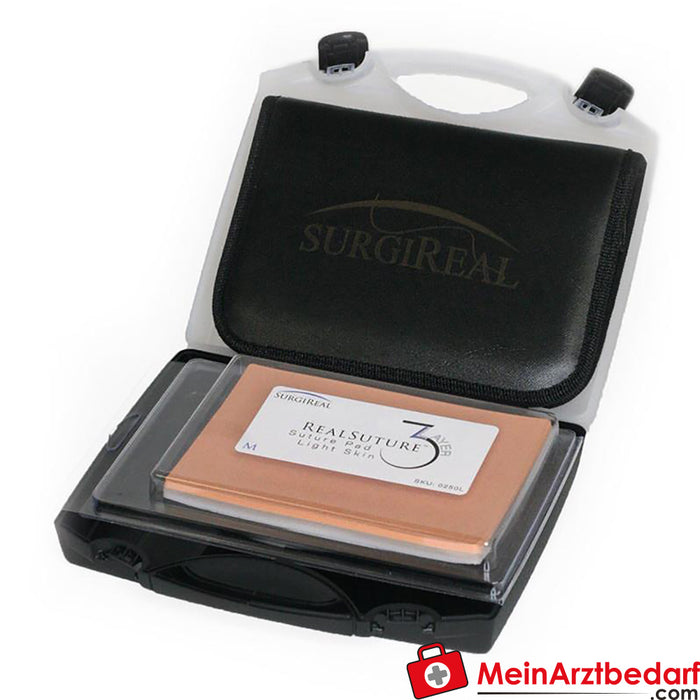 Erler Zimmer Suture training set with medium 3-layer RealSuture suture pad