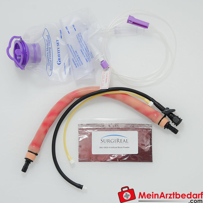 Erler Zimmer Spare parts set (vein, blood, IV bag) for horse simulator 1.0