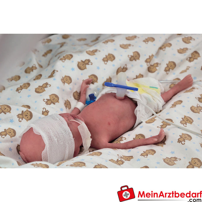 Muñeca Bebé Reborn Material didáctico de apoyo de silicona con
