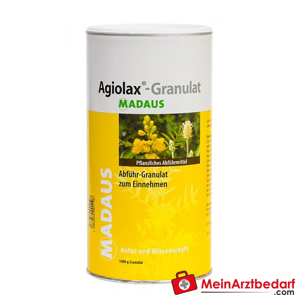 Madaus Agiolax Granulat 250 g pflanzliches Abführmittel bei Verstopfung.