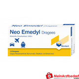 Montavit Neo Emedyl Dragees 12 Stück Dimenhydrinat 50 mg Coffein 50 mg.