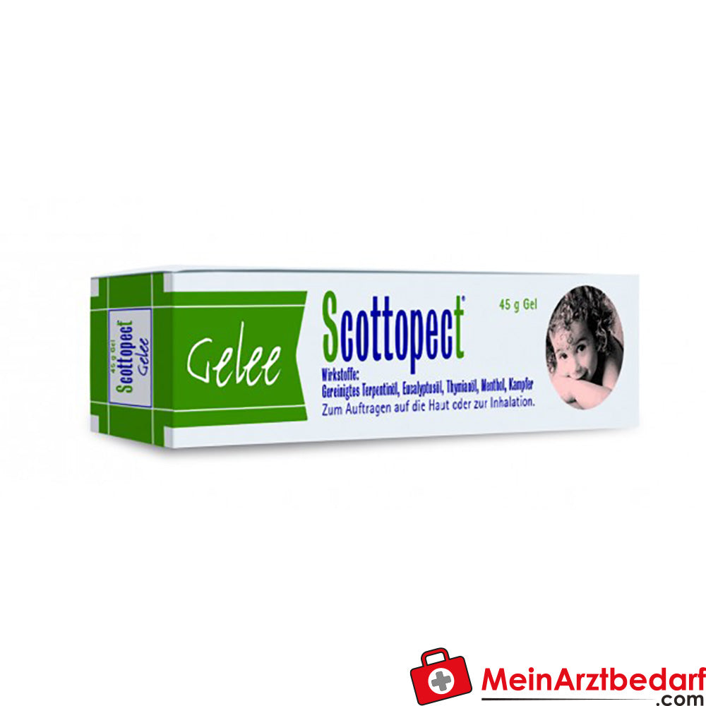 Takeda Scottopect Gelee 45 g pflanzlich Erkältung Eukalyptus Menthol.