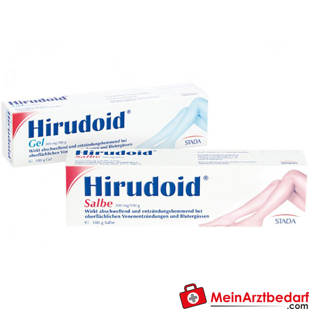 Hirudoid Gel 40 g – Gel bei Blutergüssen & Schwellungen (Mucopolysaccharidpolyschwefelsäureester).