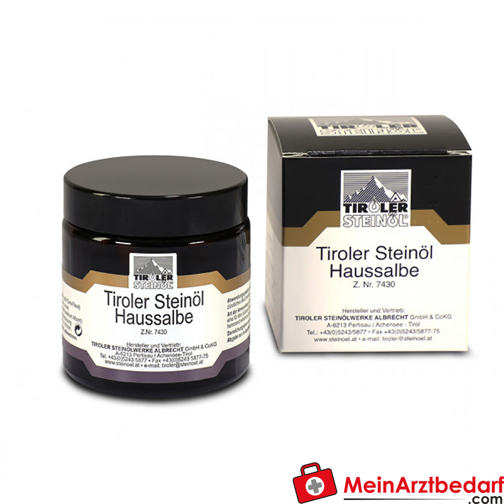 TIR01 Tiroler Steinöl Zugsalbe 100 ml, bei leichten Entzündungen.