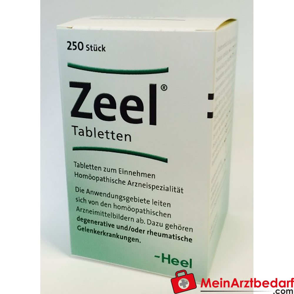 Zeel Tabletten 250 Stück Homöopathie gegen Arthrose und Gelenkbeschwerden.