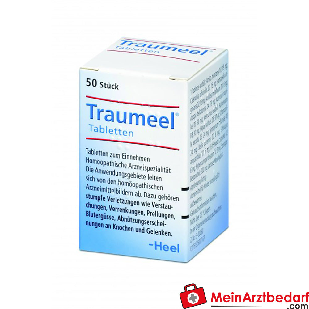 Traumeel Tabletten 250 Stück – Homöopathisches Arzneimittel bei Prellungen, Verstauchungen und Gelenkbeschwerden.