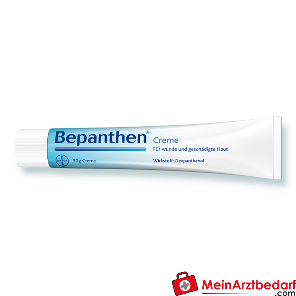 Bepanthen Creme 30 g, Dexpanthenol 5% für Wund- und gereizte Haut.
