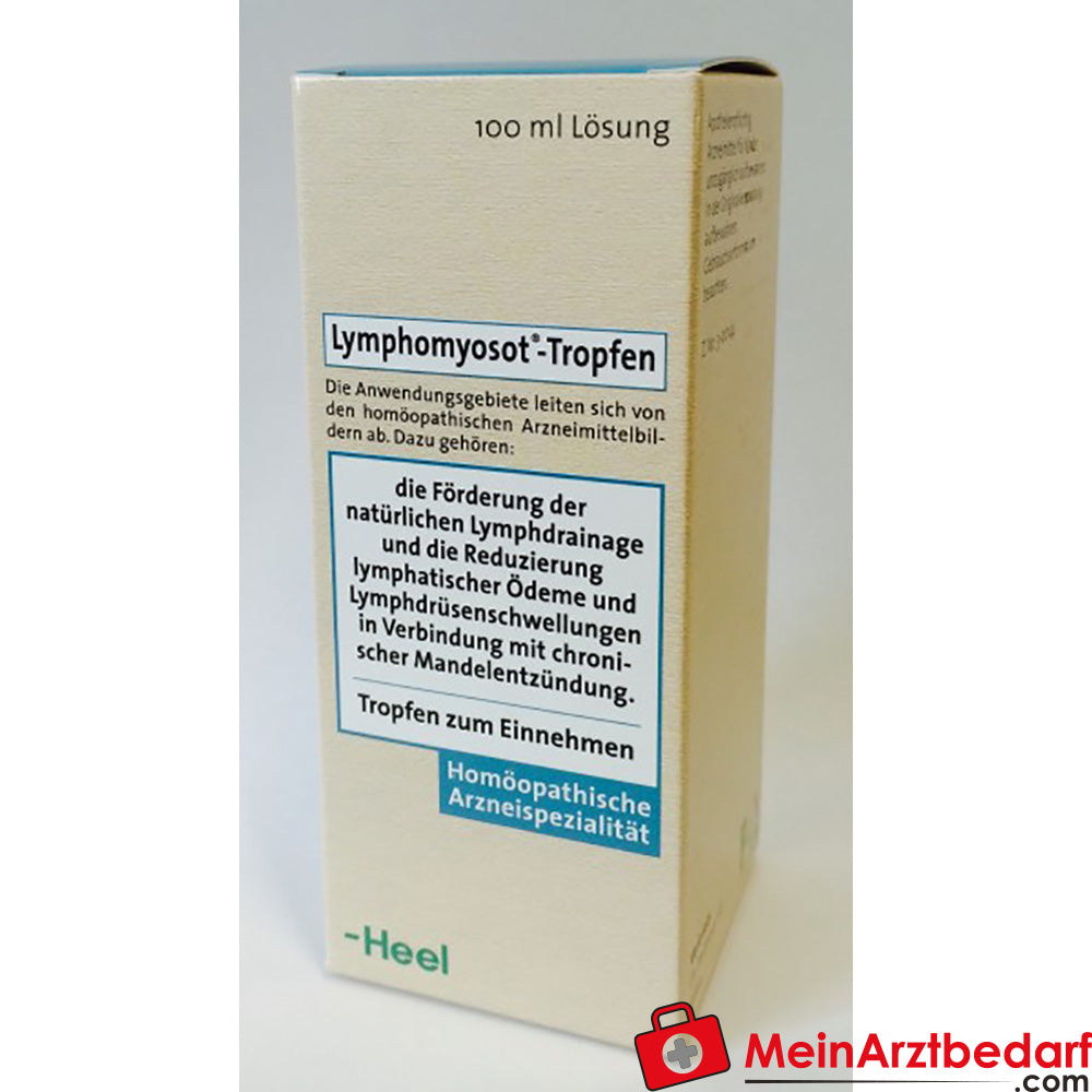 PEI01 Lymphomyosot Tropfen 100 ml homöopath. zur Lymphdrainage.