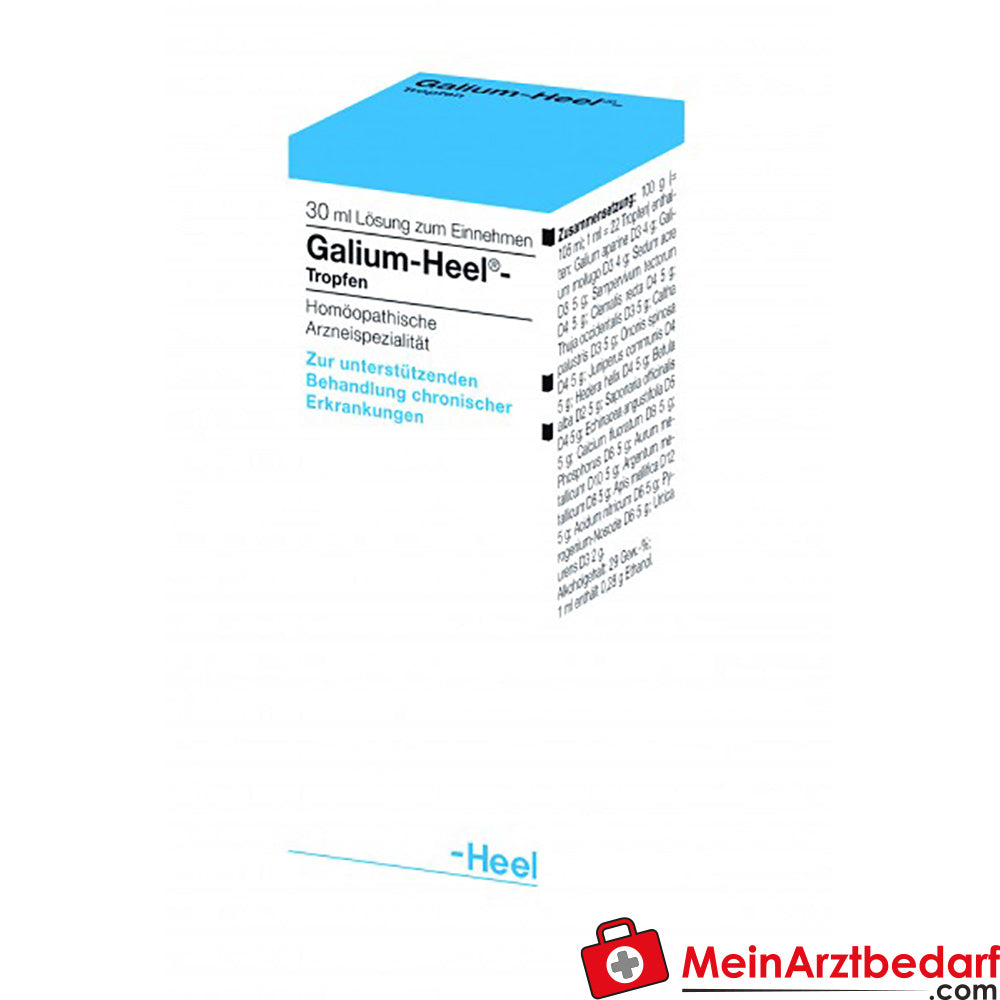 PEI01 Galium-Heel Tropfen 30 ml Homöopathie Aktivierung unspez. Abwehr.
