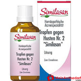 Similasan Hustentropfen Nr. 2 - bei zähem Bronchialschleim, 50 ml.
