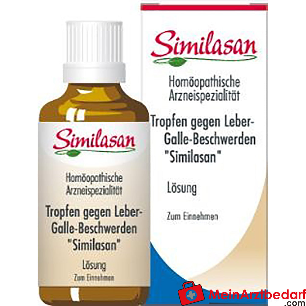 Similasan Leber- und Galle-Tropfen 50 ml homöopathisches Komplexmittel.