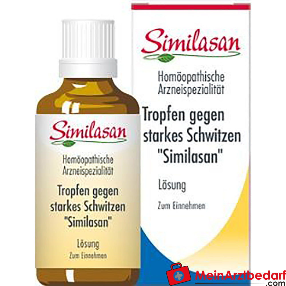 Similasan Tropfen gegen starkes Schwitzen, homöopathisch, 50 ml.