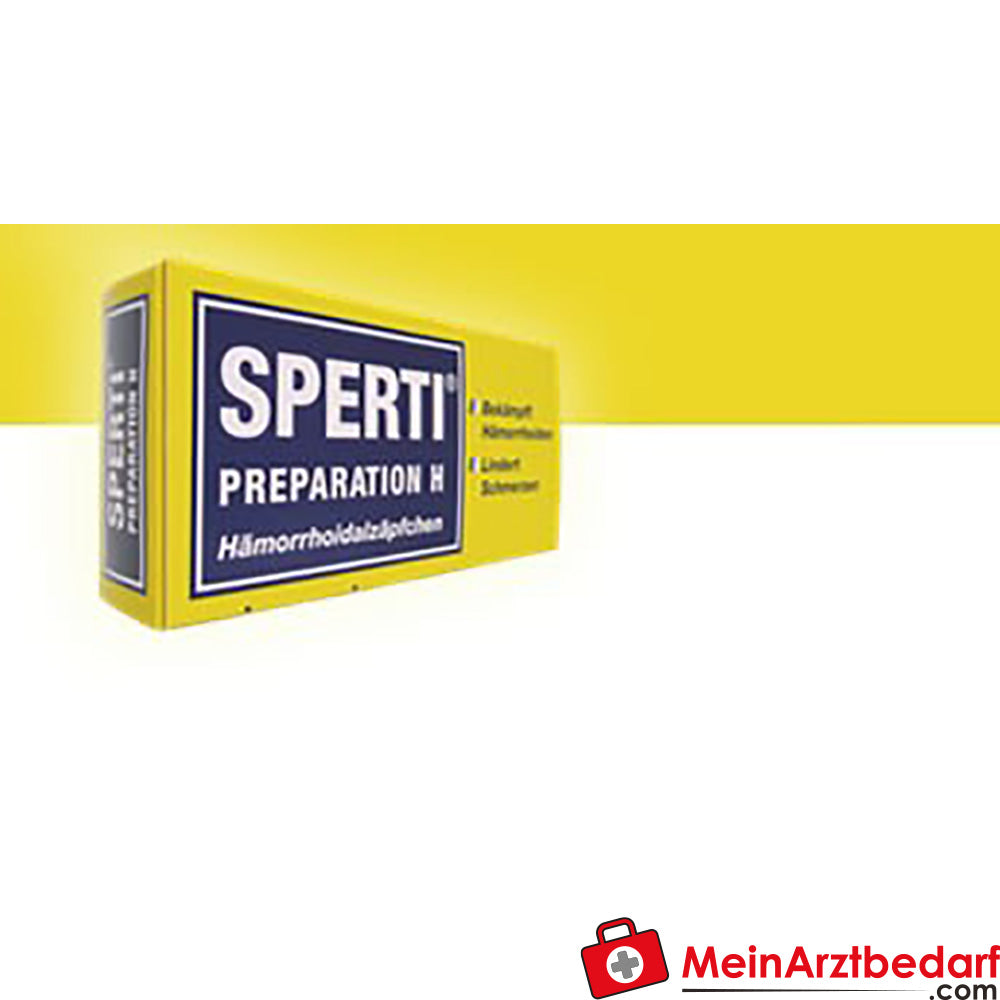 Sperti Preparation H Hämorrhoidalzäpfchen 12 Stk, entzündungshemmend.