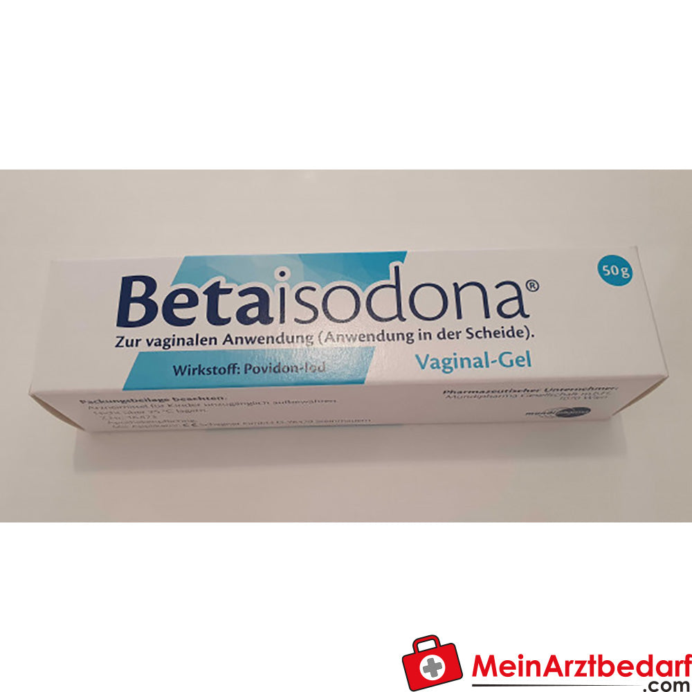 02HER Betaisodona Vaginal-Gel 50 g, antiseptisch, Mikrobizid.
