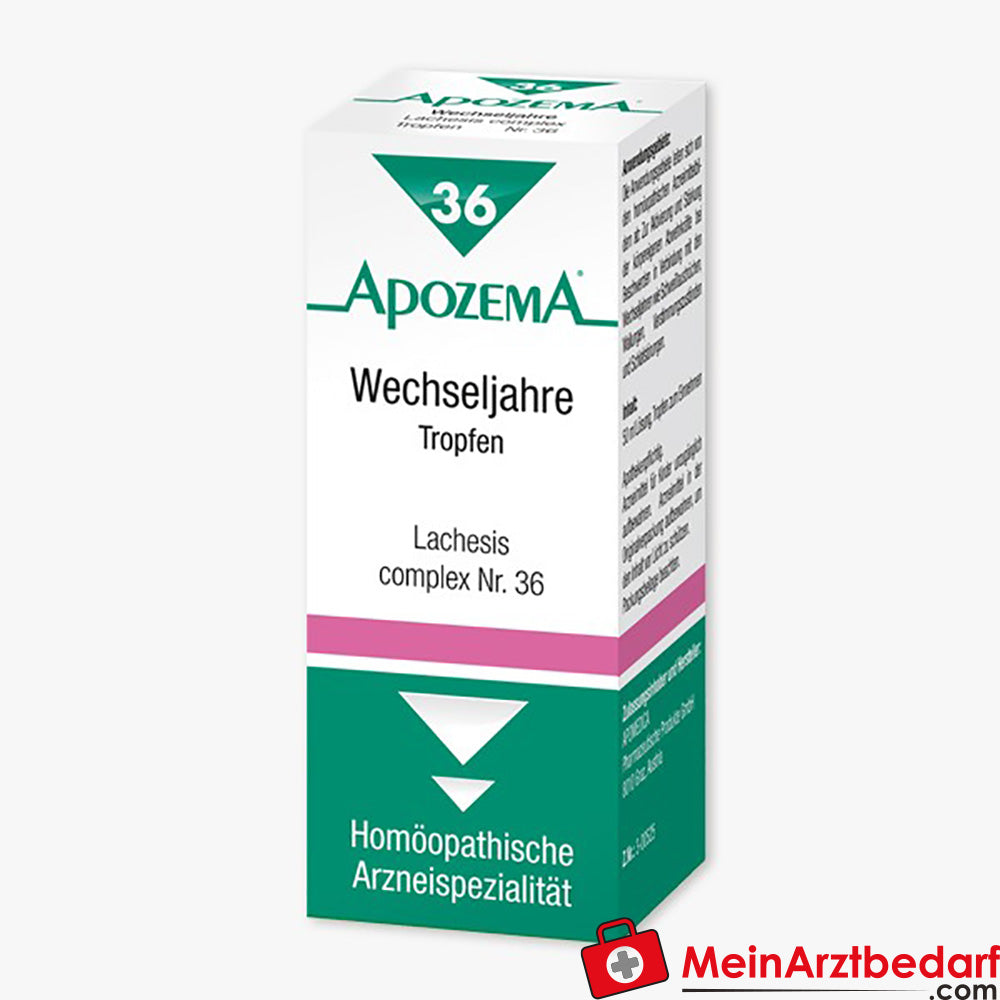Apozema Wechseljahre-Tropfen Nr.36 homöopathisch 50 ml.
