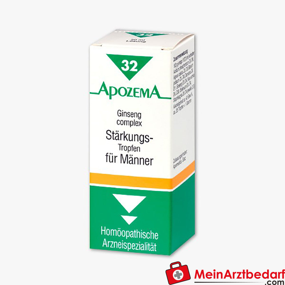 Apozema Stärkungs-Tropfen für Männer, homöopathisches Arzneimittel 50 ml.