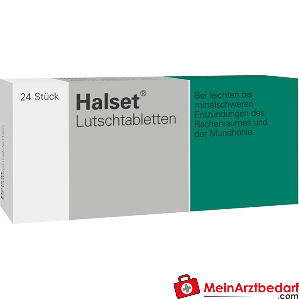 GSK-Gebro Halset Lutschtabletten 24 St. gegen Halsschmerzen