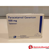 Genericon Paracetamol 500 mg tabletki 20 sztuk przeciwgorączkowe przeciwbólowe
