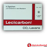BRA02 Lecicarbon Zäpfchen 120 St. – CO2‑Laxans, Abführmittel bei Verstopfung für Erwachsene & Jugendliche (12–18 Jahre)