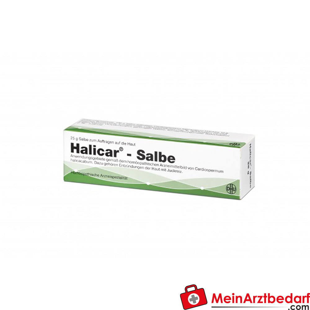 Halicar Salbe 50 g homöopathisch bei leicht entzündlicher juckender Haut
