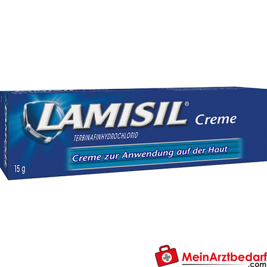 GSK-Gebro Lamisil Crème 15 g Chlorhydrate de terbinafine Antimycosique en cas de mycose cutanée 1x par jour, 1 semaine