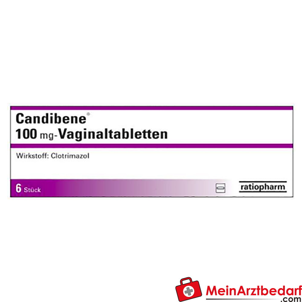 ratiopharm Vaginaltabletten Clotrimazol 100 mg, 6 Stück