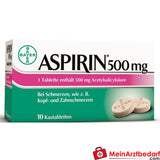 Aspirin 500 mg tabletki do żucia 10 sztuk, smak pomarańczowy