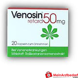 02KLI Venosin retard 50 mg cápsulas - extracto de semilla de castaño de Indias (aescina), 20 cápsulas