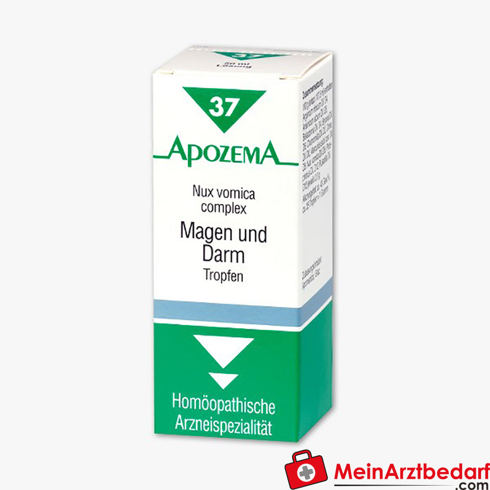 Apozema Magen-Darm Tropfen Nr. 37 bei Verdauungsbeschwerden, 50 ml
