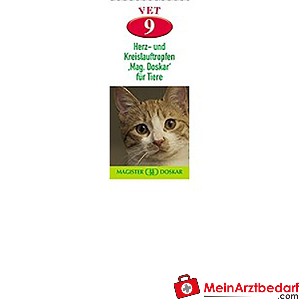 Doskar VET Herz- und Kreislauftropfen 50 ml homöopathisch für Pferd, Rind, Hund, Katze