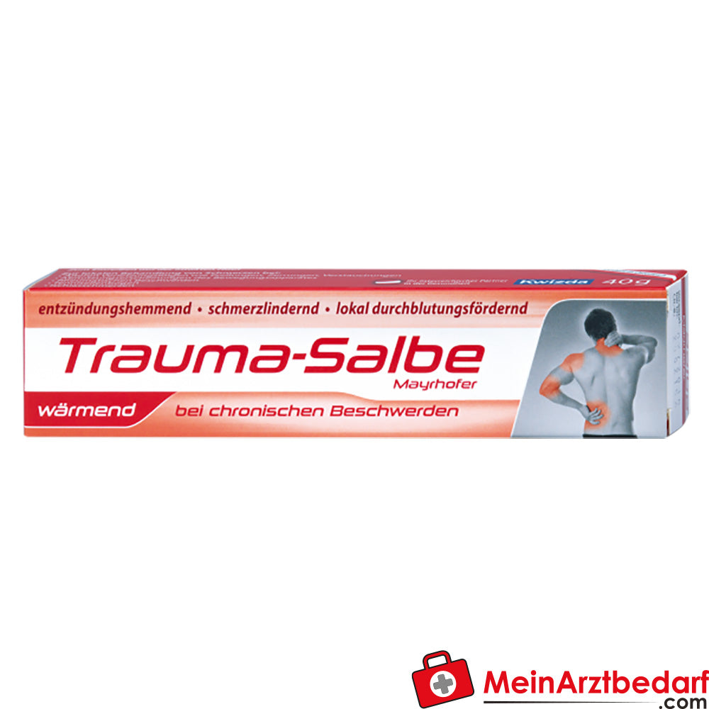 Kwizda-OTC Pommade traumatique chauffante 100g Pommade contre la douleur pour les muscles et les articulations