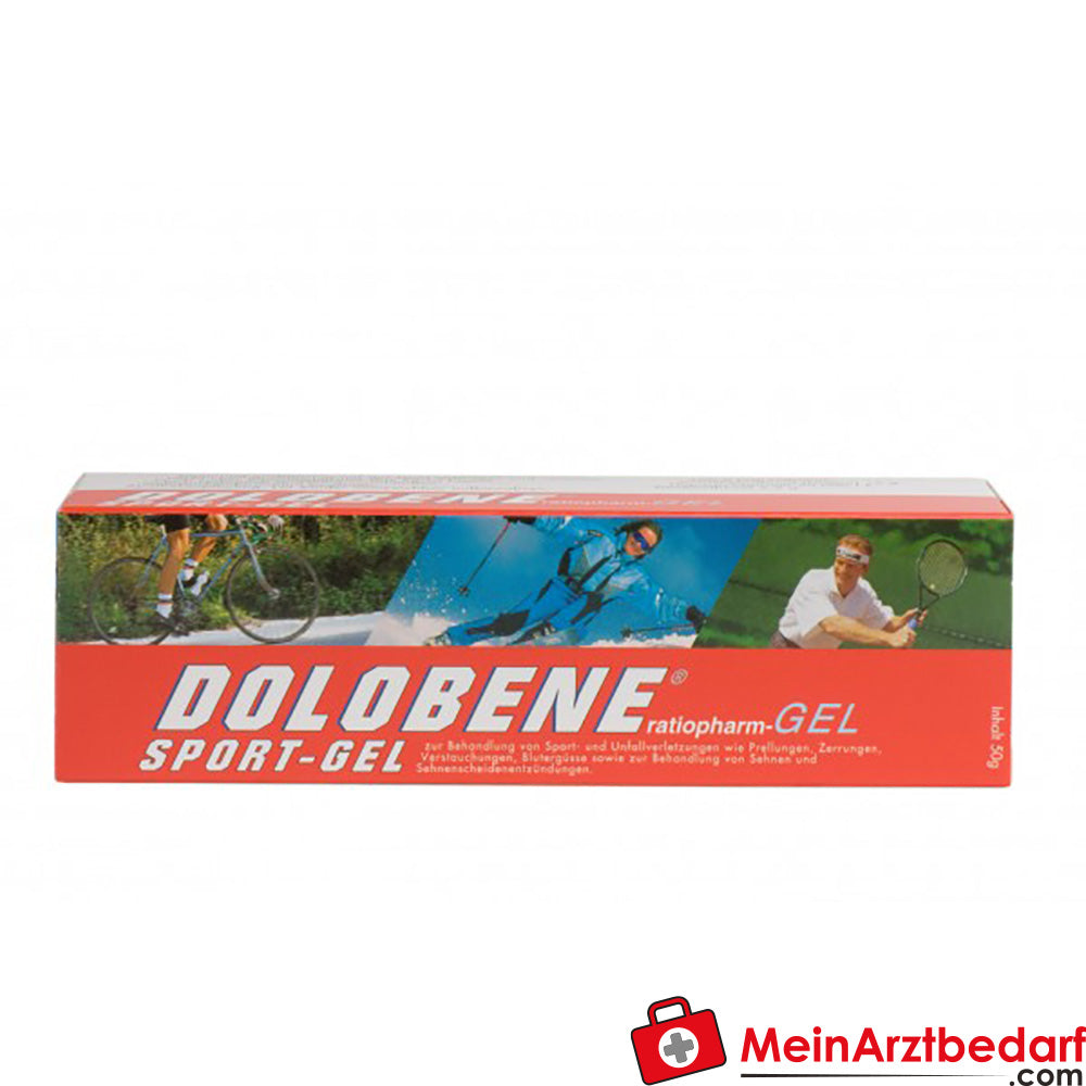 ratiopharm Dolobene Sport-Gel 50 g – entzündungshemmend, schmerzlindernd