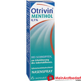 Otrivin Mentolo Spray Nasale 0,1% (xilometazolina cloridrato) 15 ml, fino a 12 ore.