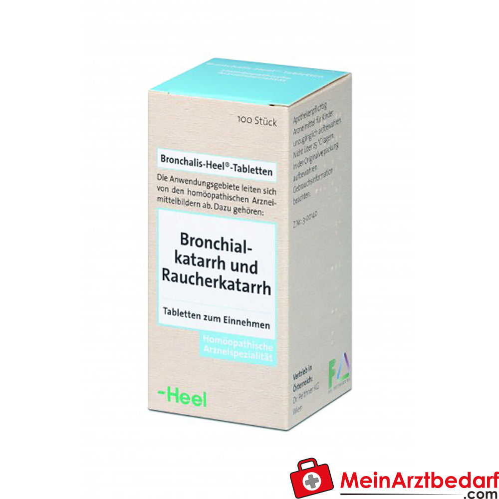 Heel Bronchalis Tabletten 100 St bei produktivem und Raucherhusten