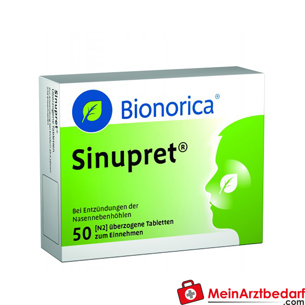 Sinupret Omhulde Tabletten 50 St. kruidengeneesmiddel tegen dik slijm