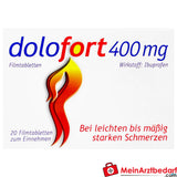 Dolofort filmomhulde tabletten 400 mg ibuprofen, 20 stuks