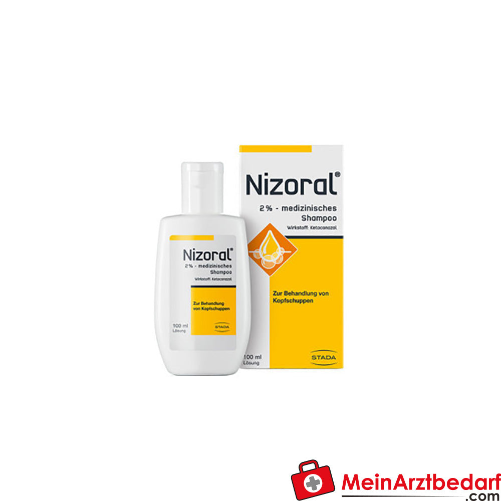 Shampooing médical Nizoral 2% (kétoconazole) 100 ml